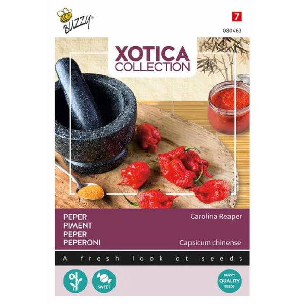 Hovedbilde Chili, Carolina Reaper -Frø-
